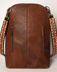 American Darling Hand Tooled Genuine Leather Women Bag Western Handbag Purse