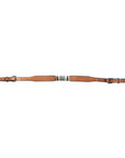 Bar H Equine American Leather Horse Saddle Tack One Ear Headstall | Breast Collar | Browband Headstall | Wither Strap | Tack Set BER252