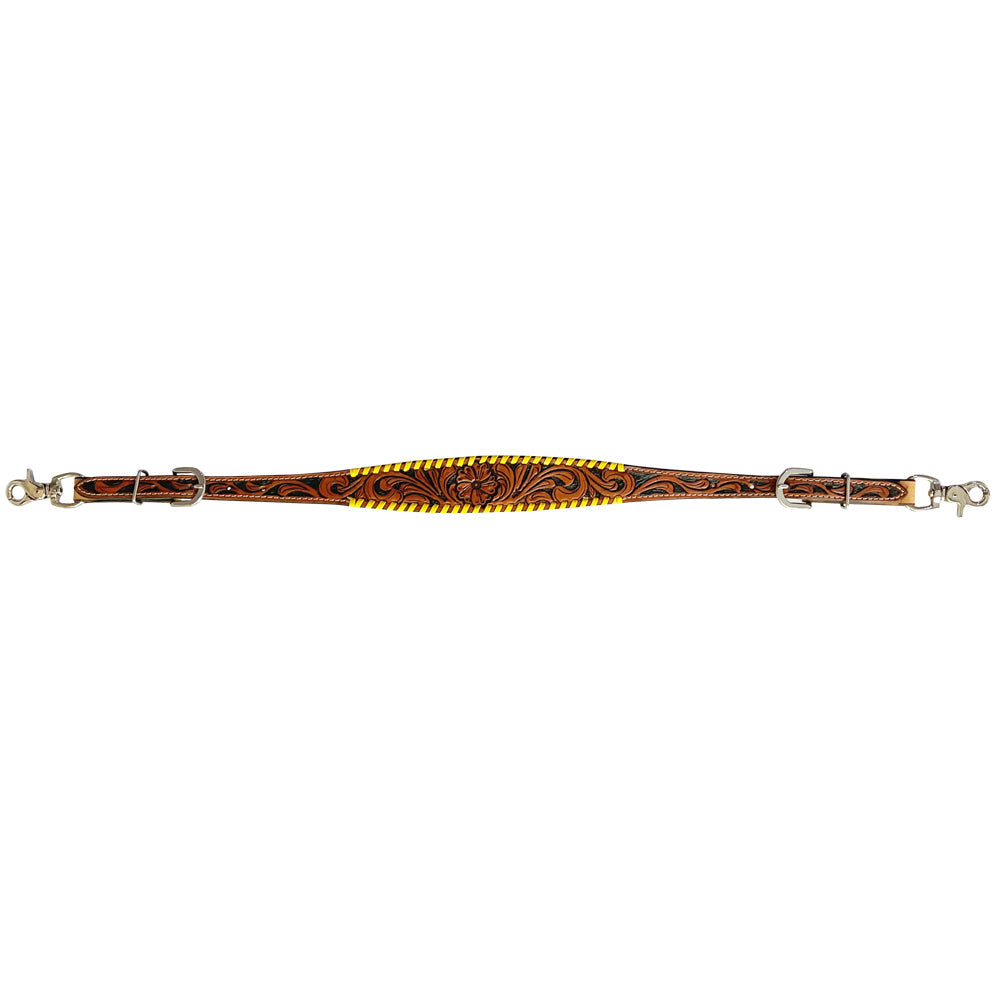 Bar H Equine American Leather Horse Saddle Tack One Ear Headstall | Breast Collar | Browband Headstall | Wither Strap | Tack Set BER257