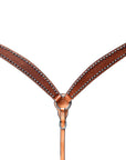 Bar H Equine American Leather Horse Saddle Tack One Ear Headstall | Breast Collar | Browband Headstall | Wither Strap | Tack Set BER260