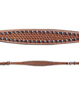 Bar H Equine American Leather Horse Saddle Tack One Ear Headstall | Breast Collar | Browband Headstall | Wither Strap | Tack Set BER260