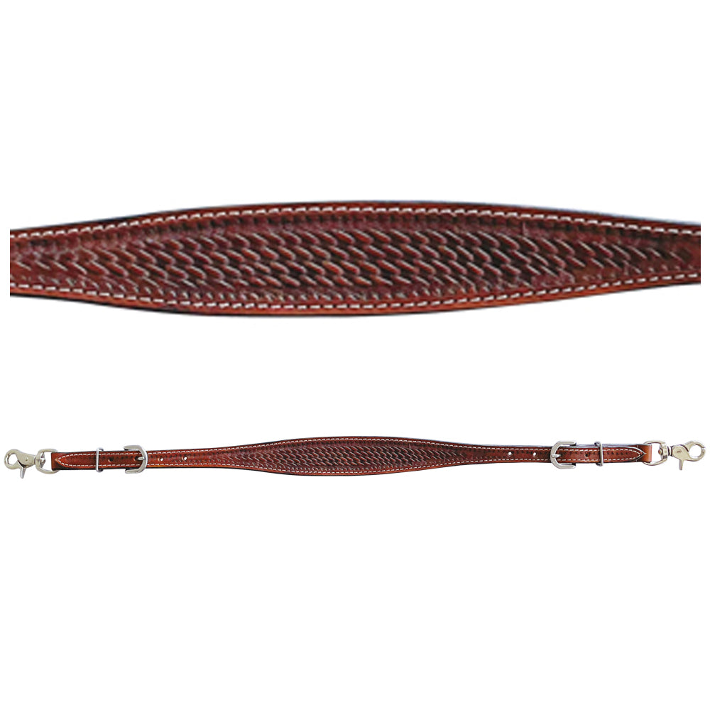 Bar H Equine Genuine Western American Leather Horse Premium Headstall &amp; Breast Collar Set