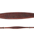 Bar H Equine Genuine Western American Leather Horse Premium Headstall & Breast Collar Set