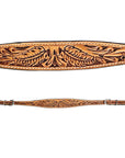 Bar H Equine American Leather Horse Saddle Tack One Ear Headstall | Breast Collar | Browband Headstall | Wither Strap | Tack Set BER265