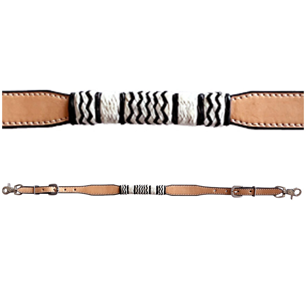 Bar H Equine Genuine Western American Leather Horse Premium Headstall &amp; Breast Collar Set