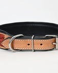 HILASON Western Genuine Leather Heavy Duty Dog Collar Floral Tooled