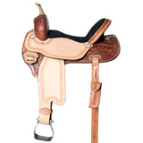 HILASON Horse Western Saddle Stirrup Leather Stirrups Pair