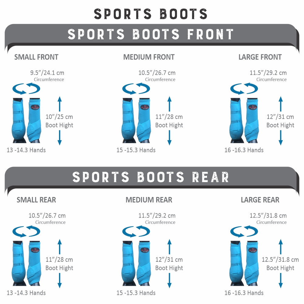 Hilason Horse Medicine  Sports Boots Front Leg Protective