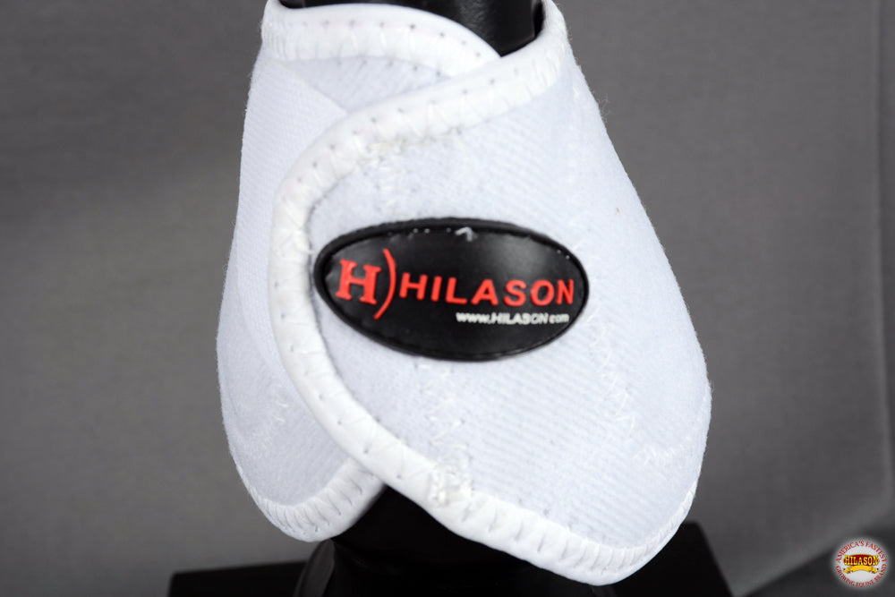 HILASON Bell Boots for Horses No Turn Protection Comfort &amp; Durability Quick Wrap Hook and Loop Jumping Boots Sold in Pairs