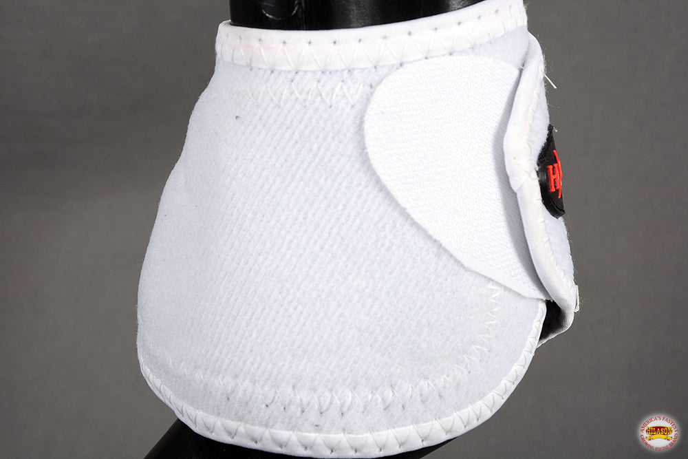 HILASON Bell Boots for Horses No Turn Protection Comfort &amp; Durability Quick Wrap Hook and Loop Jumping Boots Sold in Pairs