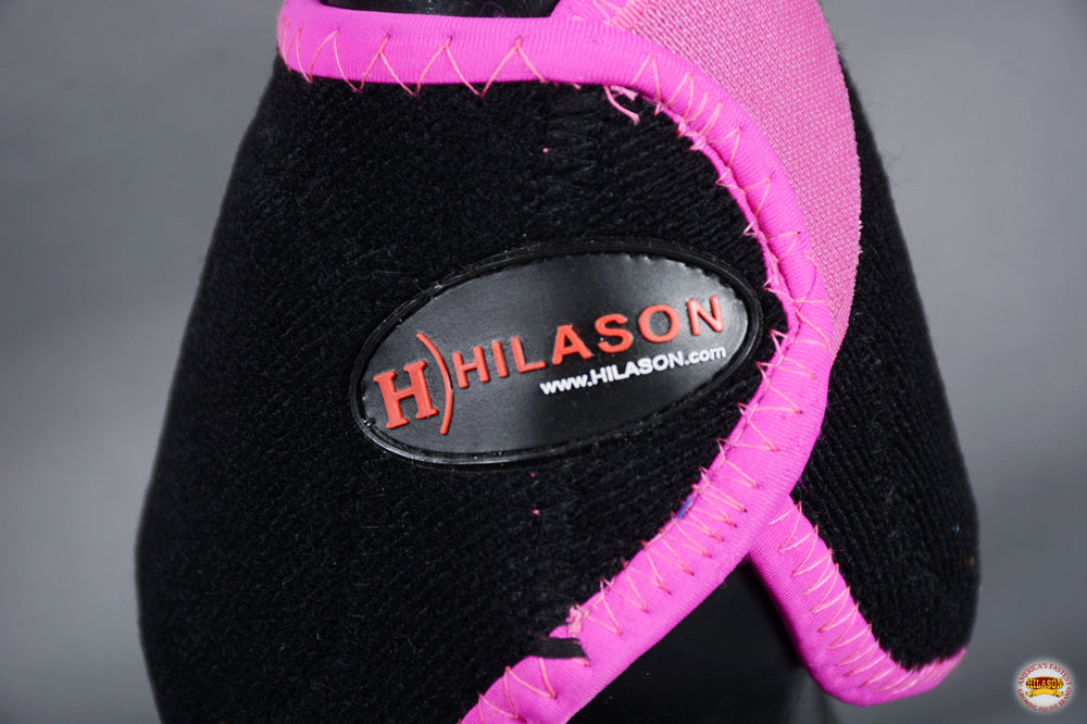HILASON Bell Boots for Horses No Turn Protection Comfort &amp; Durability Quick Wrap Hook and Loop Jumping Boots Sold in Pairs