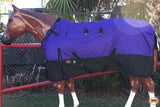 Hilason 600D Winter Waterproof Miniature Horse Turnout Blanket Purple