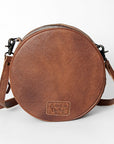 ADBG839C American Darling Hand Tooled Saddle Blanket Genuine Leather Women Bag Western Handbag Purse