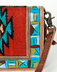 ADBG844A American Darling Hand Tooled Saddle Blanket Genuine Leather Women Bag Western Handbag Purse