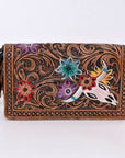 ADBG844I American Darling Hand Tooled Saddle Blanket Genuine Leather Women Bag Western Handbag Purse