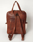 ADBG849A American Darling Saddle Blanket Hair On Genuine Leather Women Bag Western Handbag Purse