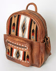 American Darling Backpack Saddle Blanket Genuine Leather Western Women Bag Handbag Purse | for Laptop School