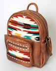 ADBG853D American Darling Saddle Blanket Genuine Leather Women Bag Western Handbag Purse