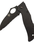 Ariat Serrated Edge Black Folding Knife