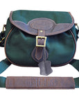 Shell Case Bag Leather Canvas