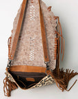 American Darling Large Crossbody Hair On Genuine Leather Women Bag Western Handbag Purse