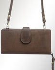 American Darling Wristlet Genuine Leather Women Bag Western Handbag Purse