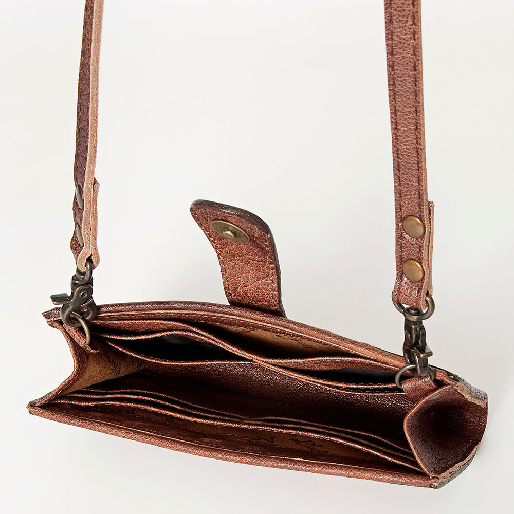 ADBG832A American Darling Hand Tooled Genuine Leather Women Bag Western Handbag Purse