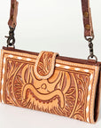 ADBG832A American Darling Hand Tooled Genuine Leather Women Bag Western Handbag Purse