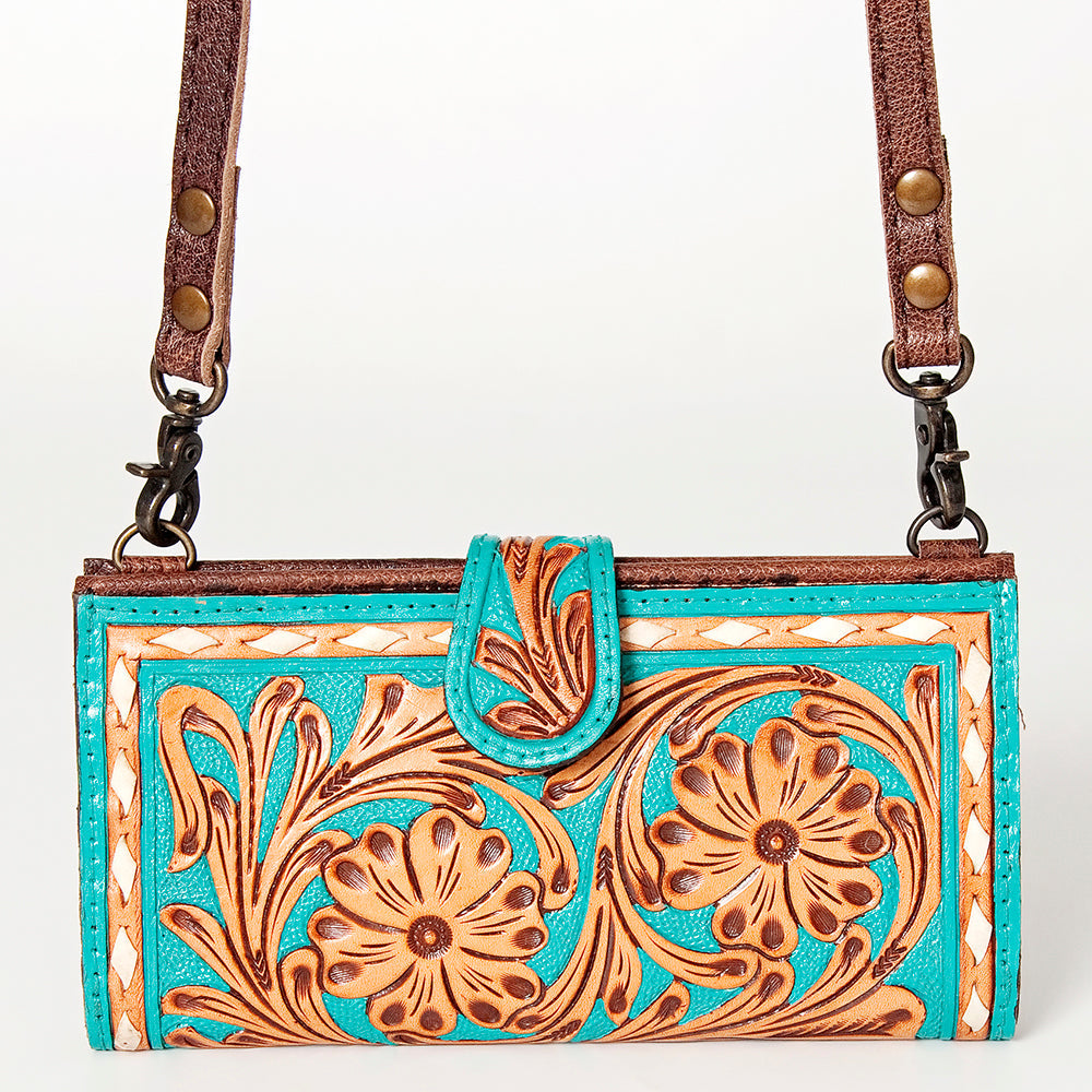 ADBG832D American Darling Hand Tooled Genuine Leather Women Bag Western Handbag Purse