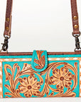 ADBG832D American Darling Hand Tooled Genuine Leather Women Bag Western Handbag Purse