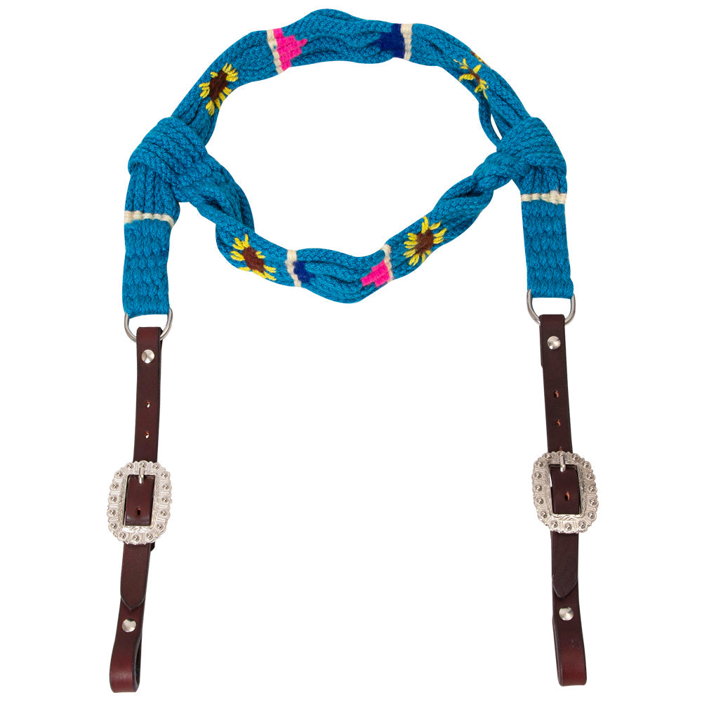 Hilason Horse 100% Wool Headstall Woven Off White