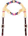 Hilason Horse 100% Wool Headstall Woven Off White