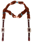 Hilason Horse 100% Wool Headstall Woven Off White