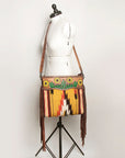 American Darling Signature Crossbody Hand Tooled Saddle Blanket Genuine Leather women bag western handbag purse