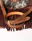 American Darling Messenger Hand Tooled Genuine Leather women bag western handbag purse
