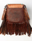 American Darling Messenger Hand Tooled Genuine Leather women bag western handbag purse