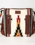 American Darling Signature Crossbody Hand Tooled Saddle Blanket Genuine Leather Women Bag Western Handbag Purse