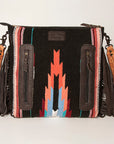 American Darling Signature Crossbody Hand Tooled Saddle Blanket Genuine Leather Women Bag Western Handbag Purse