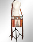 American Darling ADBGZ365 Signature Crossbody Hand Tooled Saddle Blanket Genuine Leather Women Bag Western Handbag Purse