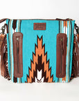 American Darling Signature Crossbody Hand Tooled Saddle Blanket Genuine Leather Women Bag Western Handbag Purse