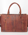 American Darling Tote Hand Tooled Hair On Genuine Leather Women Bag Western Handbag Purse