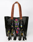 American Darling ADBGZ627 Tote Hand Tooled Genuine Leather Women Bag Western Handbag Purse