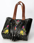 American Darling ADBGZ627 Tote Hand Tooled Genuine Leather Women Bag Western Handbag Purse