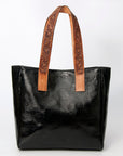 American Darling ADBGZ627 Tote Hand Tooled Genuine Leather Women Bag Western Handbag Purse