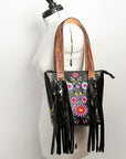 American Darling ADBGZ628 Tote Hand Tooled Genuine Leather Women Bag Western Handbag Purse