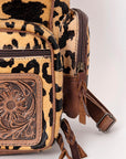 ADBG860C American Darling Hand Tooled Hair On Genuine Leather Women Bag Western Handbag Purse