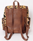 ADBG860C American Darling Hand Tooled Hair On Genuine Leather Women Bag Western Handbag Purse