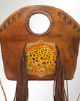 American Darling ADBGM257A Bucket Genuine Leather Women Bag Western Handbag Purse