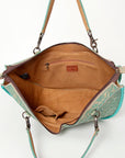ADBG831B American Darling Hand Tooled Genuine Leather Women Bag Western Handbag Purse