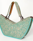 ADBG831B American Darling Hand Tooled Genuine Leather Women Bag Western Handbag Purse